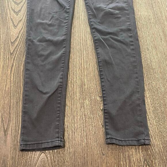 Levi's Skinny Legging Jeans High Rise Denim Cotton Blend Stretch Gray Size 27 - Picture 2 of 12